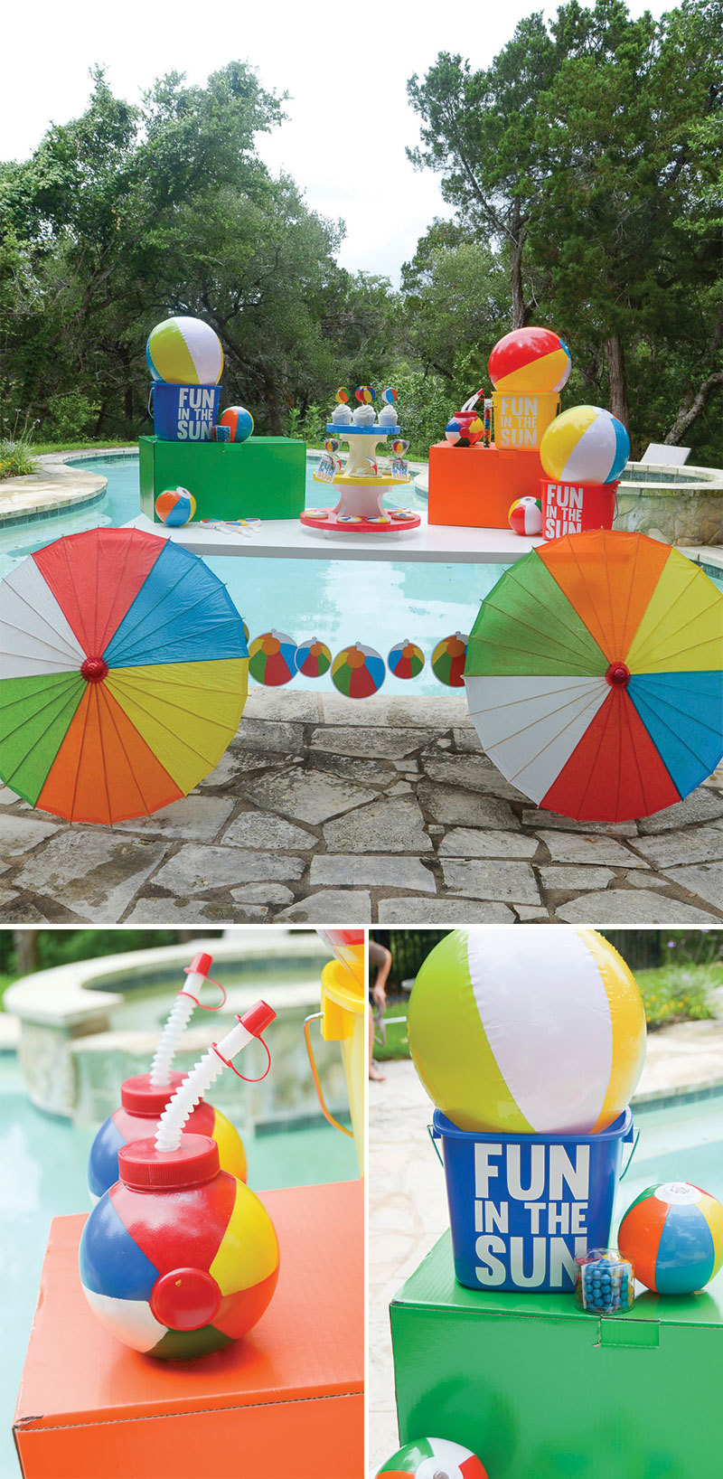 15+ Beach Ball Pool Party Ideas jpg