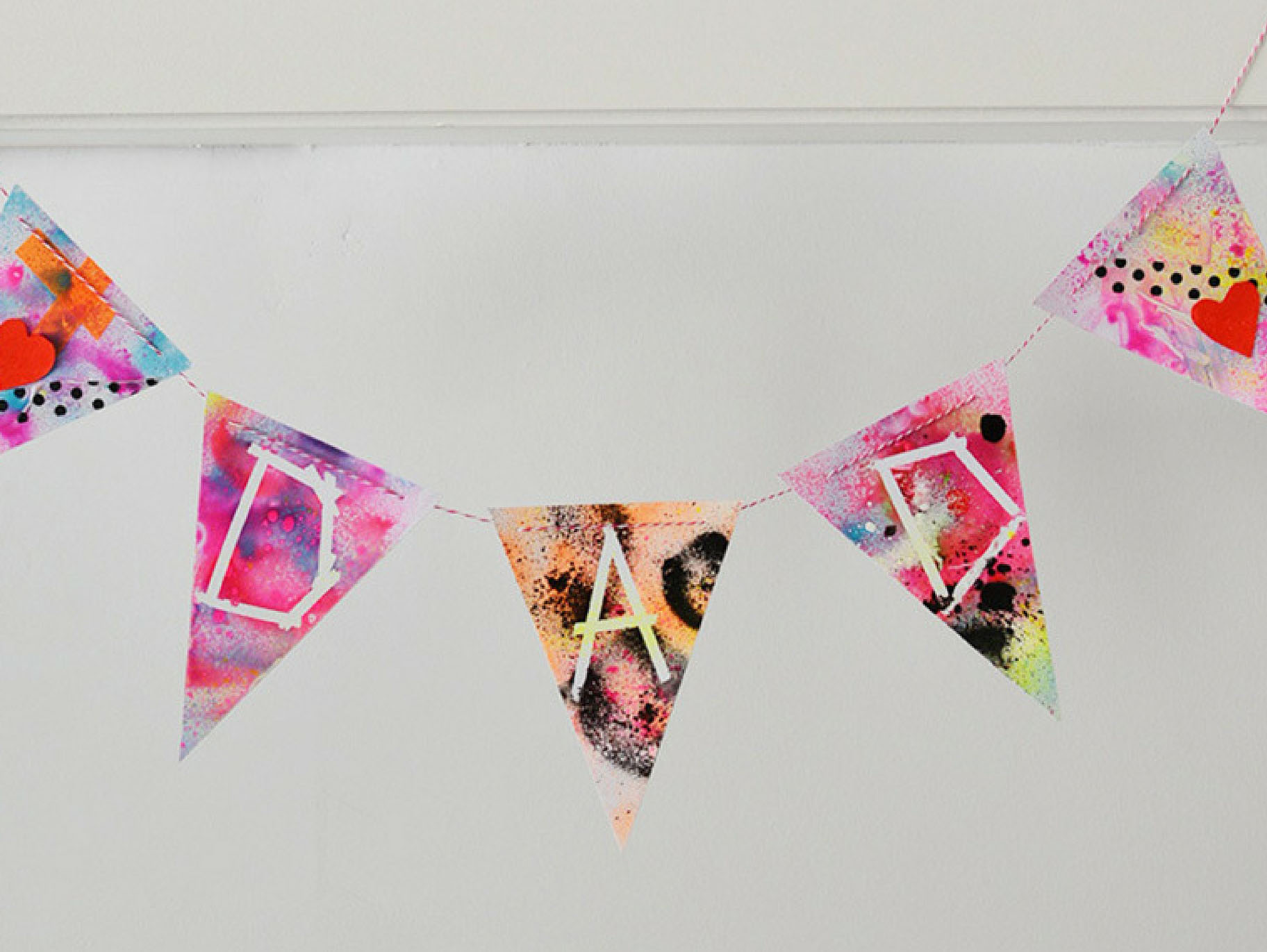 Colorful Father's Day Garland