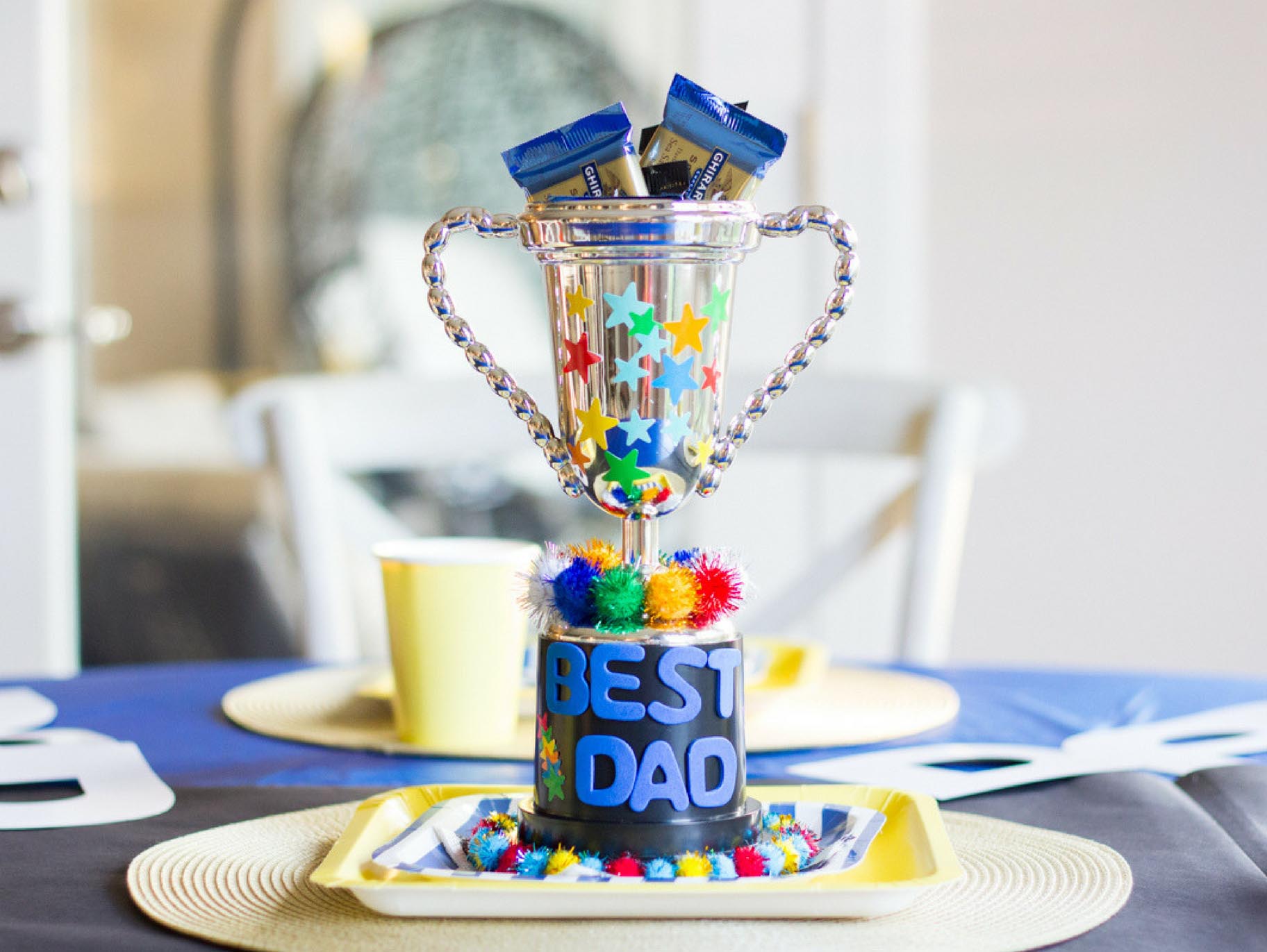 DIY Best Dad Trophy
