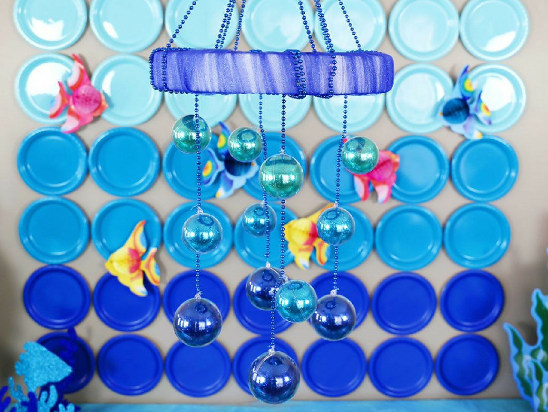 DIY Bubble Chandelier
