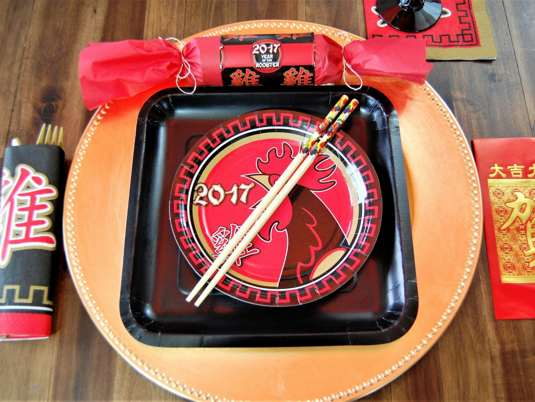 DIY Chinese New Year Party Cracker Favors
