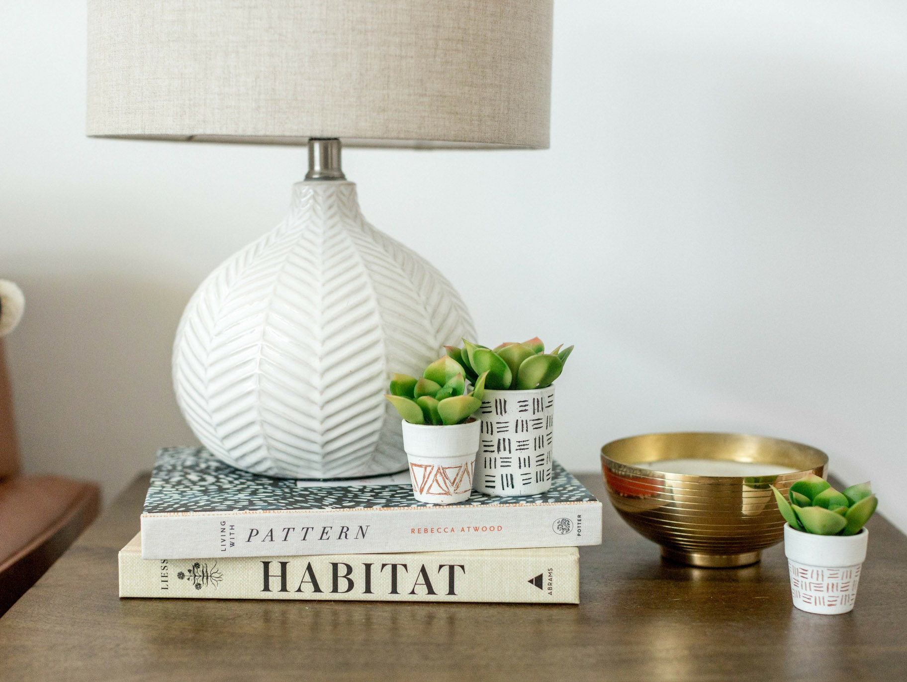 DIY Hand-Etched Mini Succulent Pots