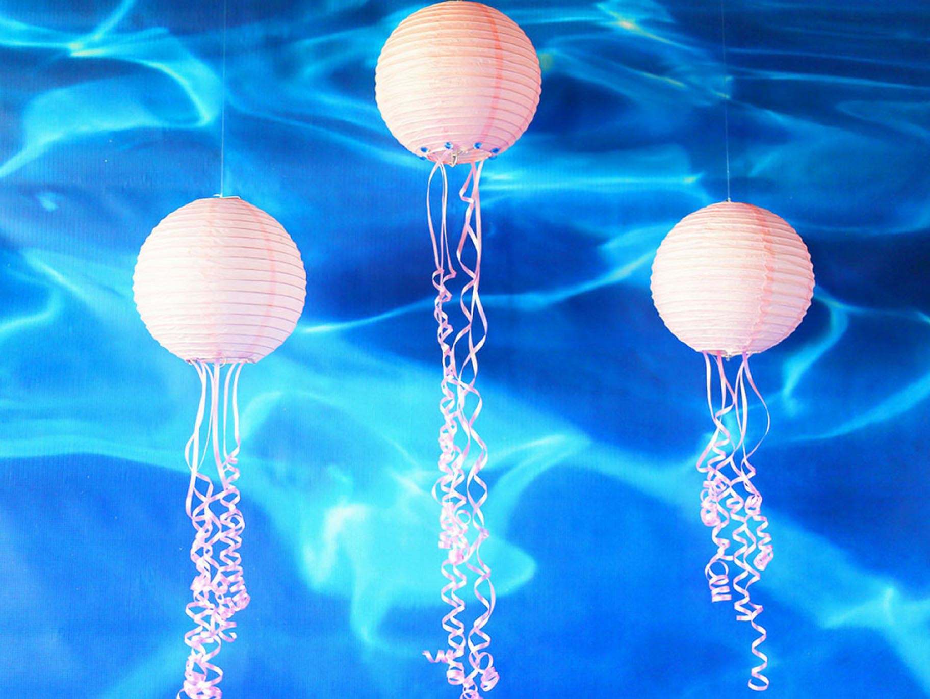 29 HQ Photos Diy Jellyfish Decorations : Paper Lantern Jellyfish Decorations How To Party City
