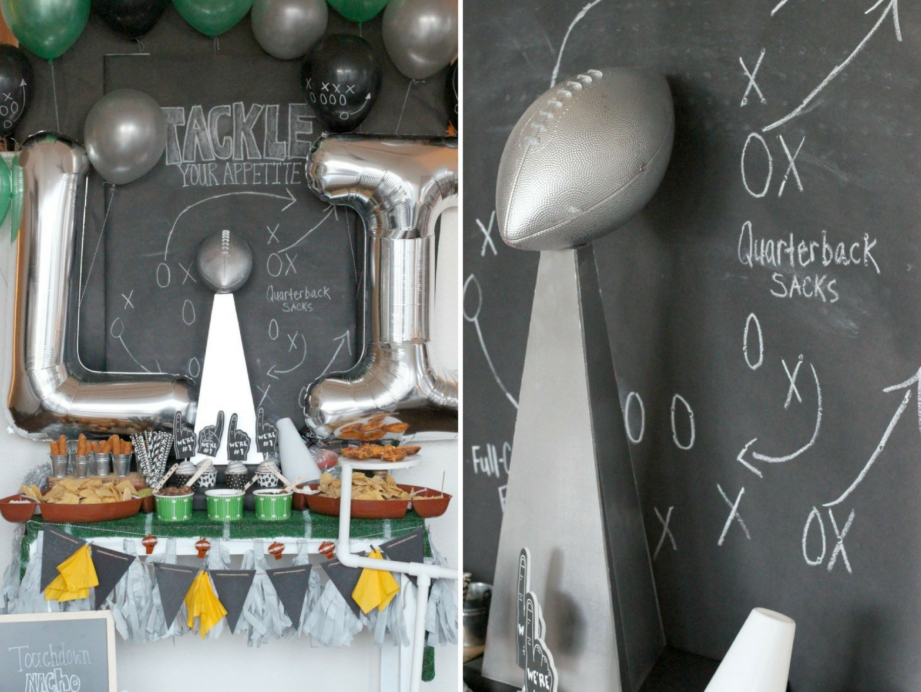 $2 LOMBARDI TROPHY DIY Party Mad in Crafts