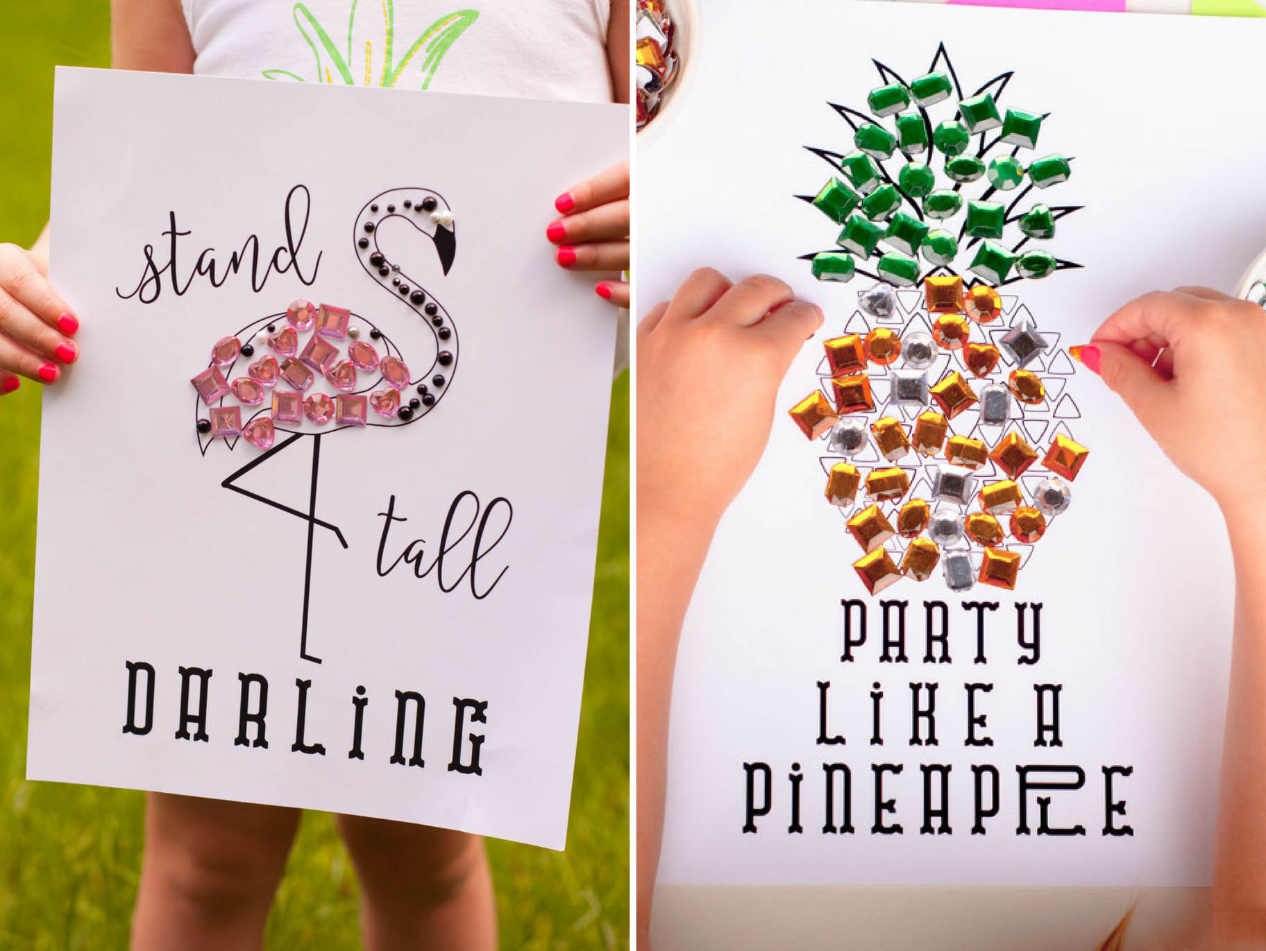 DIY Self Adhesive Jewel Art