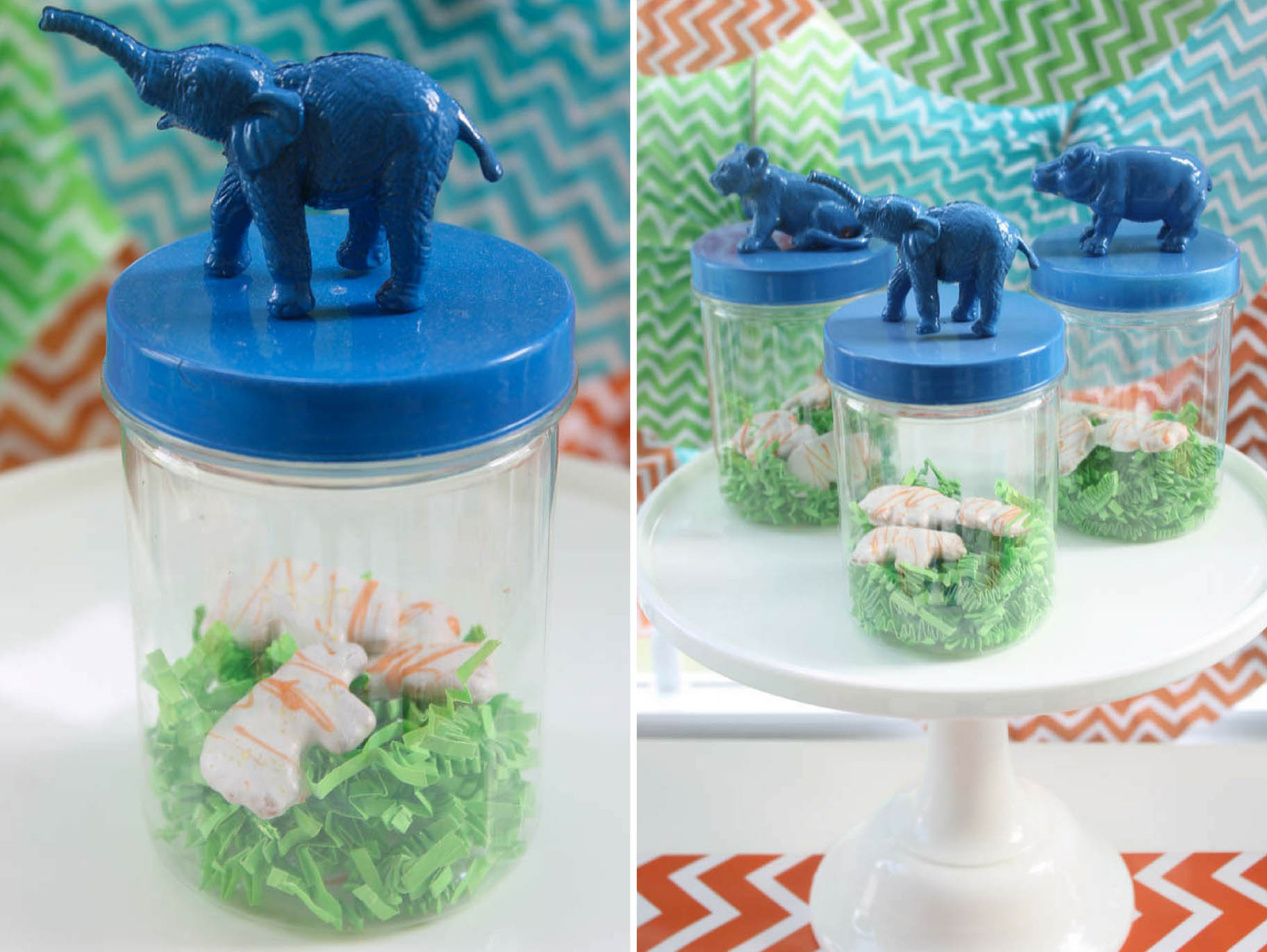 DIY Wild Animal Favor Jar
