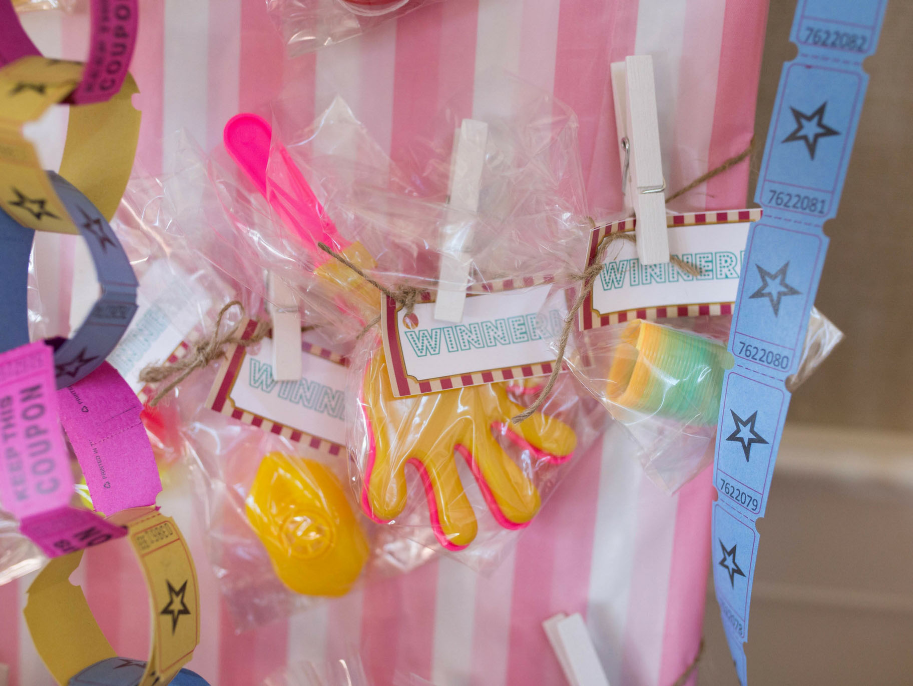 Make Your Own Carnival Prize Display