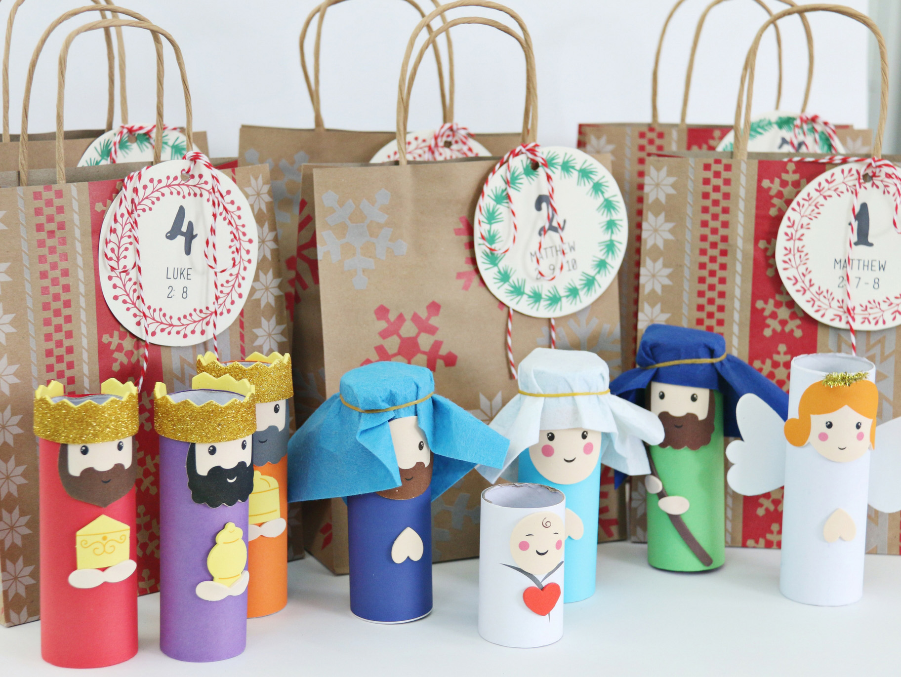 Nativity Christmas Countdown Activity