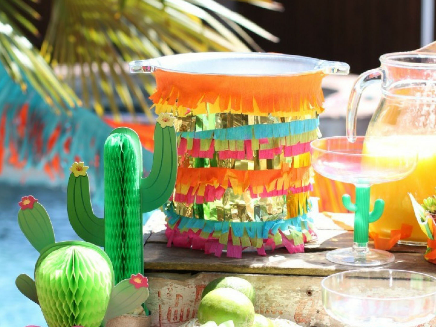Piñata Fringe Ice Bucket