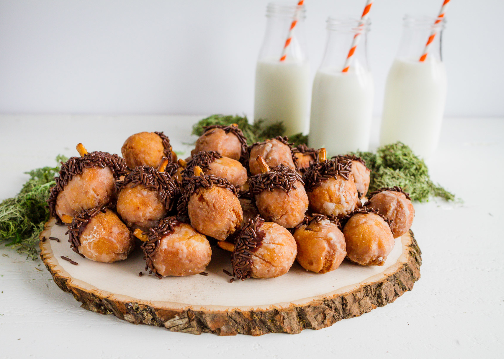 Acorn Donut Holes