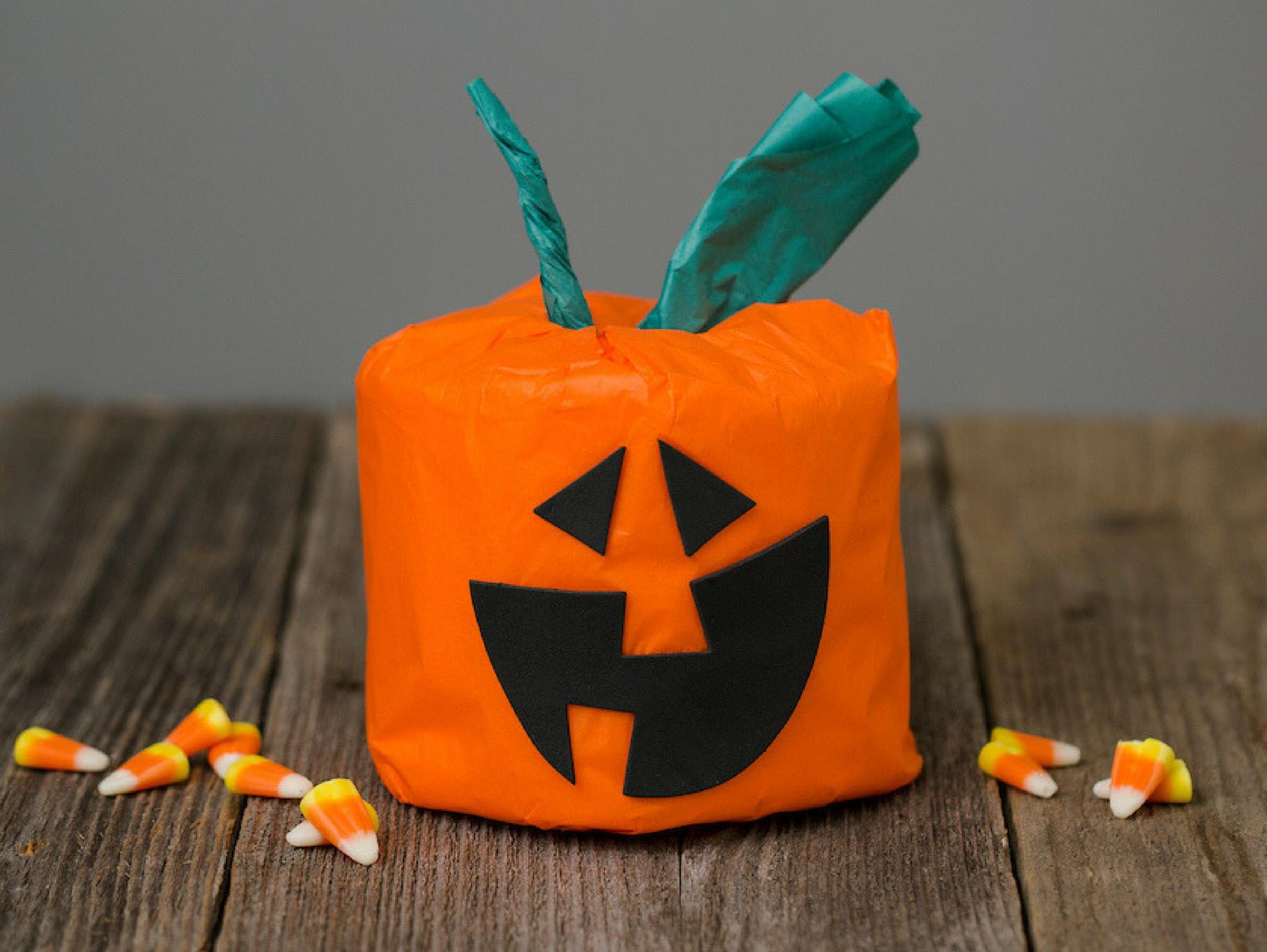 Tissue Paper Pumpkins - DIY Bucket List