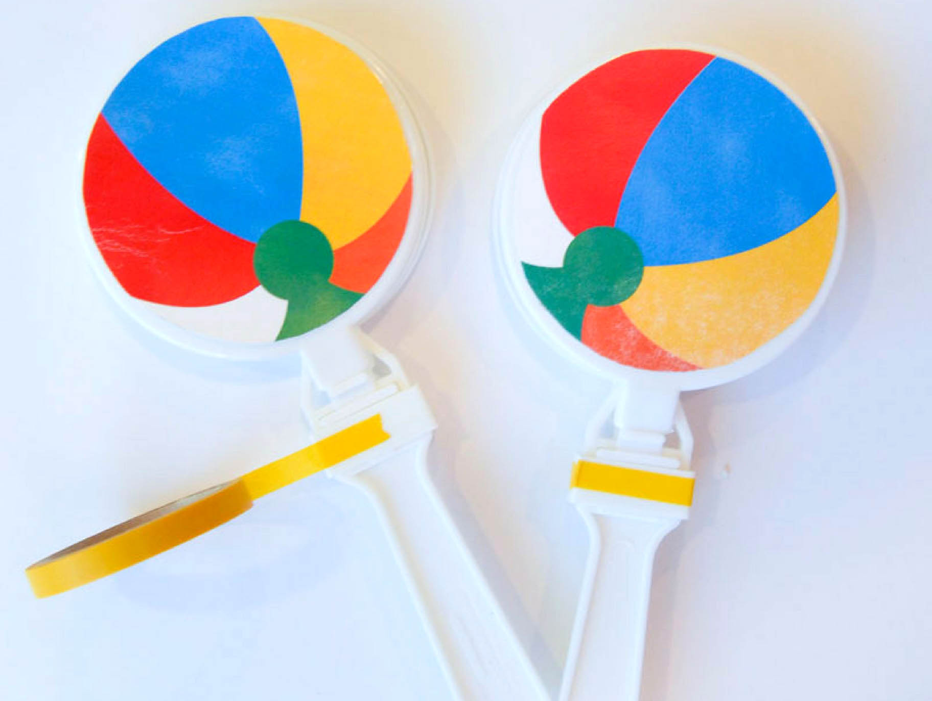Beach Ball Party Clappers