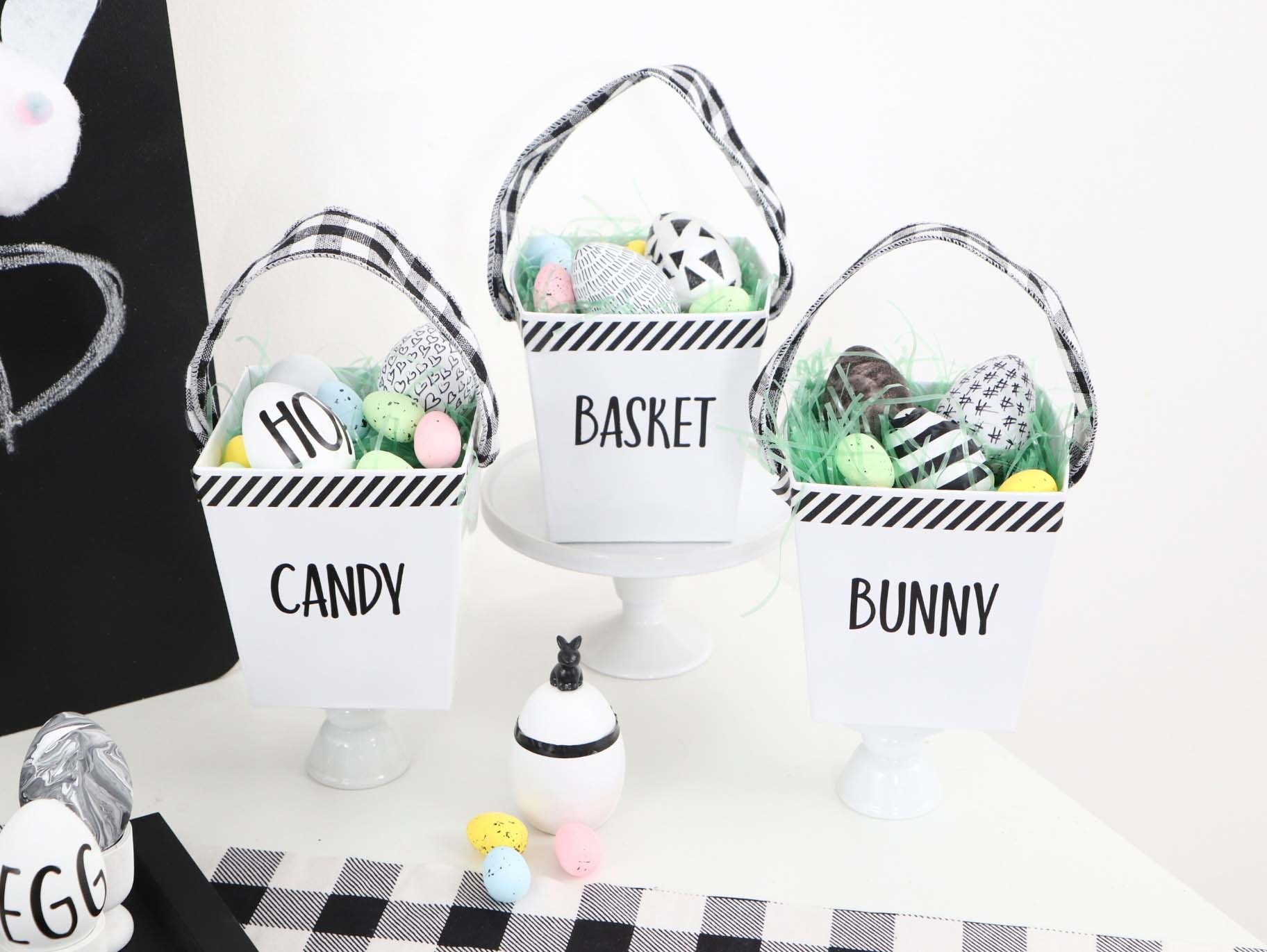 DIY Easter Favor Baskets
