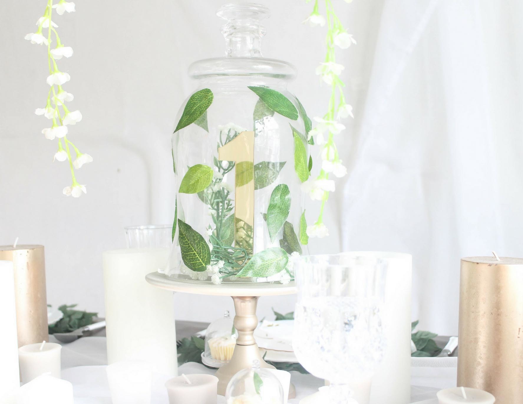 Domed Wedding Centerpiece DIY