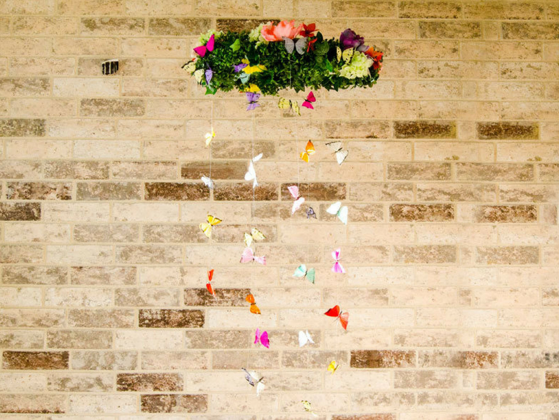 DIY Butterfly Chandelier
