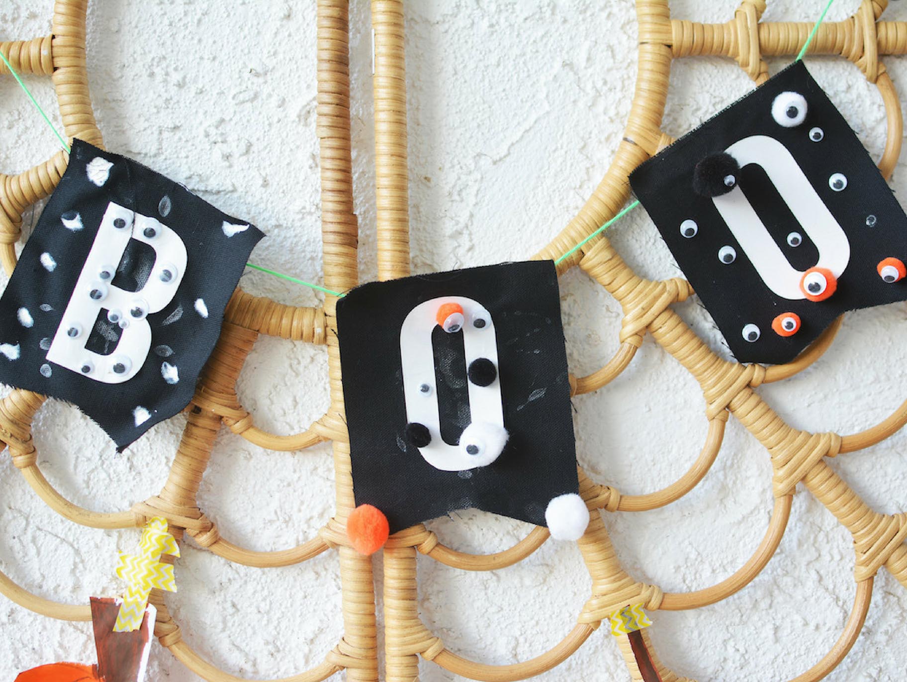 Creepy Halloween Banner Craft