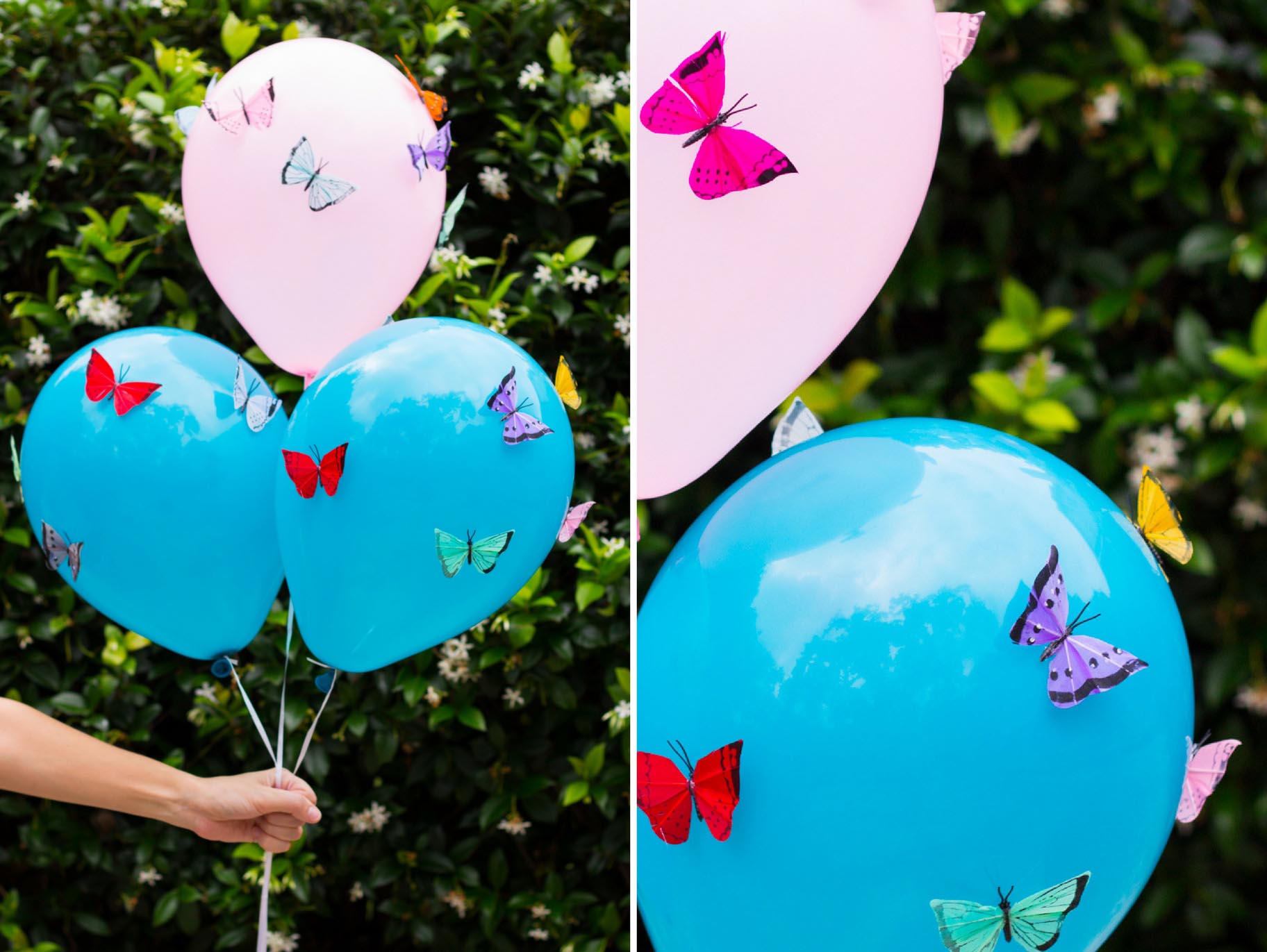butterfly balloons