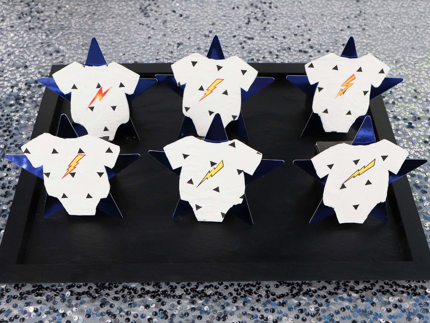 Rock N' Roll Baby Shower Favor Boxes