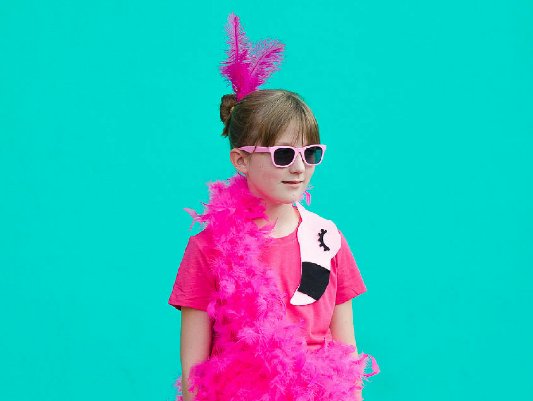 DIY Kids Flamingo Costume | Fun365