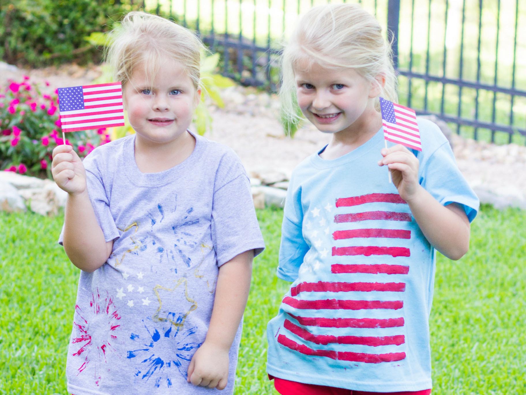 How to Make 4th of July T Shirt, DIY Patriotic T-Shirt with A Noble Touch 