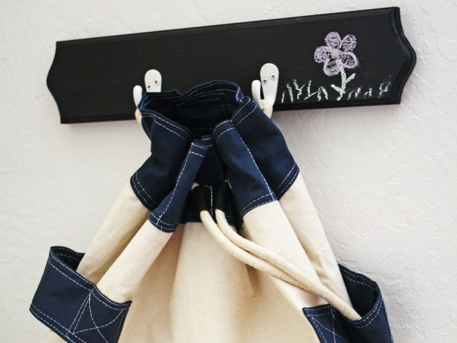 Get Organized: DIY Laundry Storage Idea