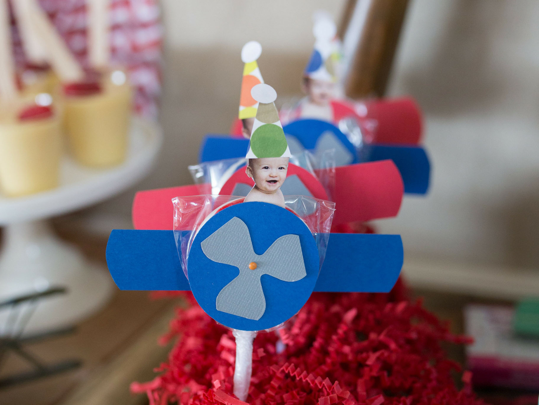 DIY Propeller Pop Favors