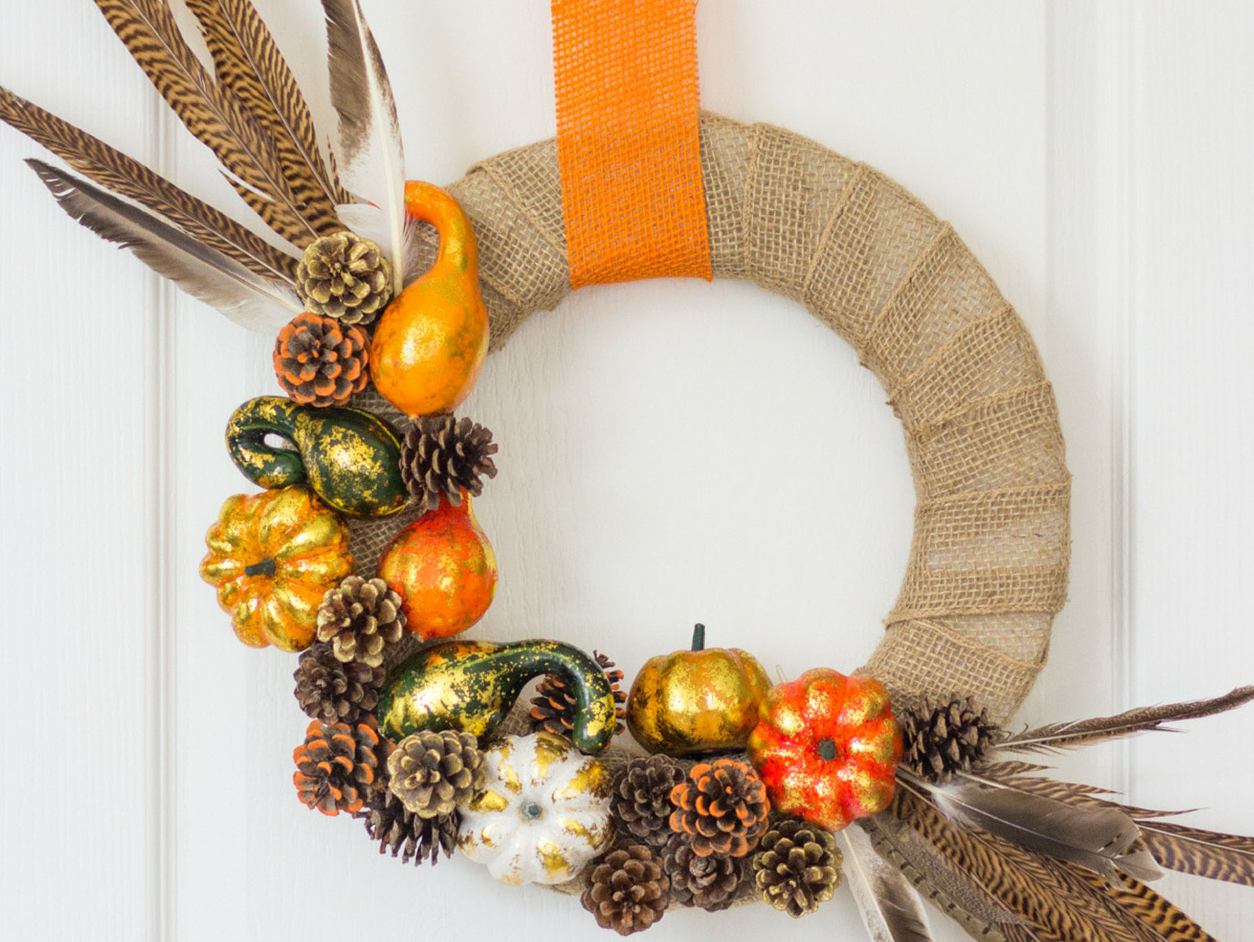 Make A Rustic Fall Wreath 