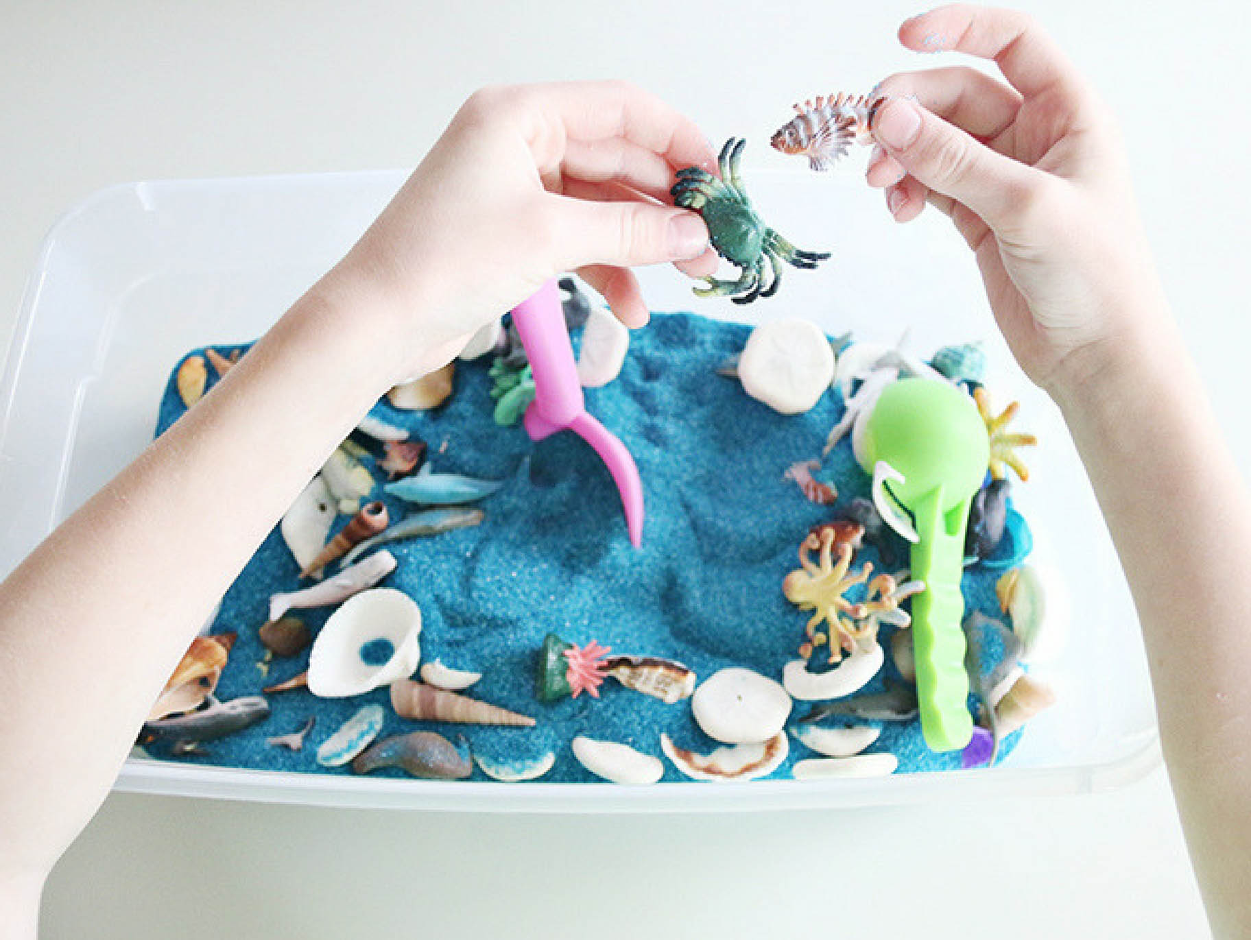 DIY Summer Sensory Bins