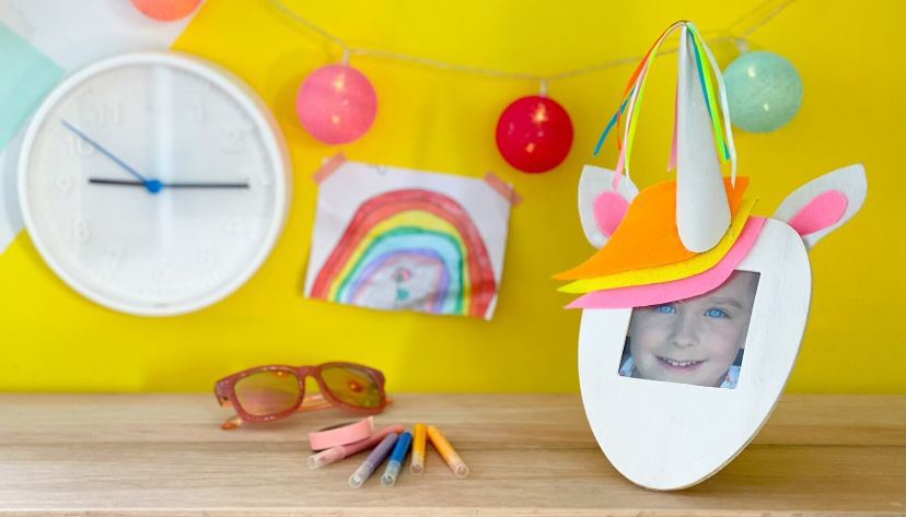 DIY Unicorn Picture Frame