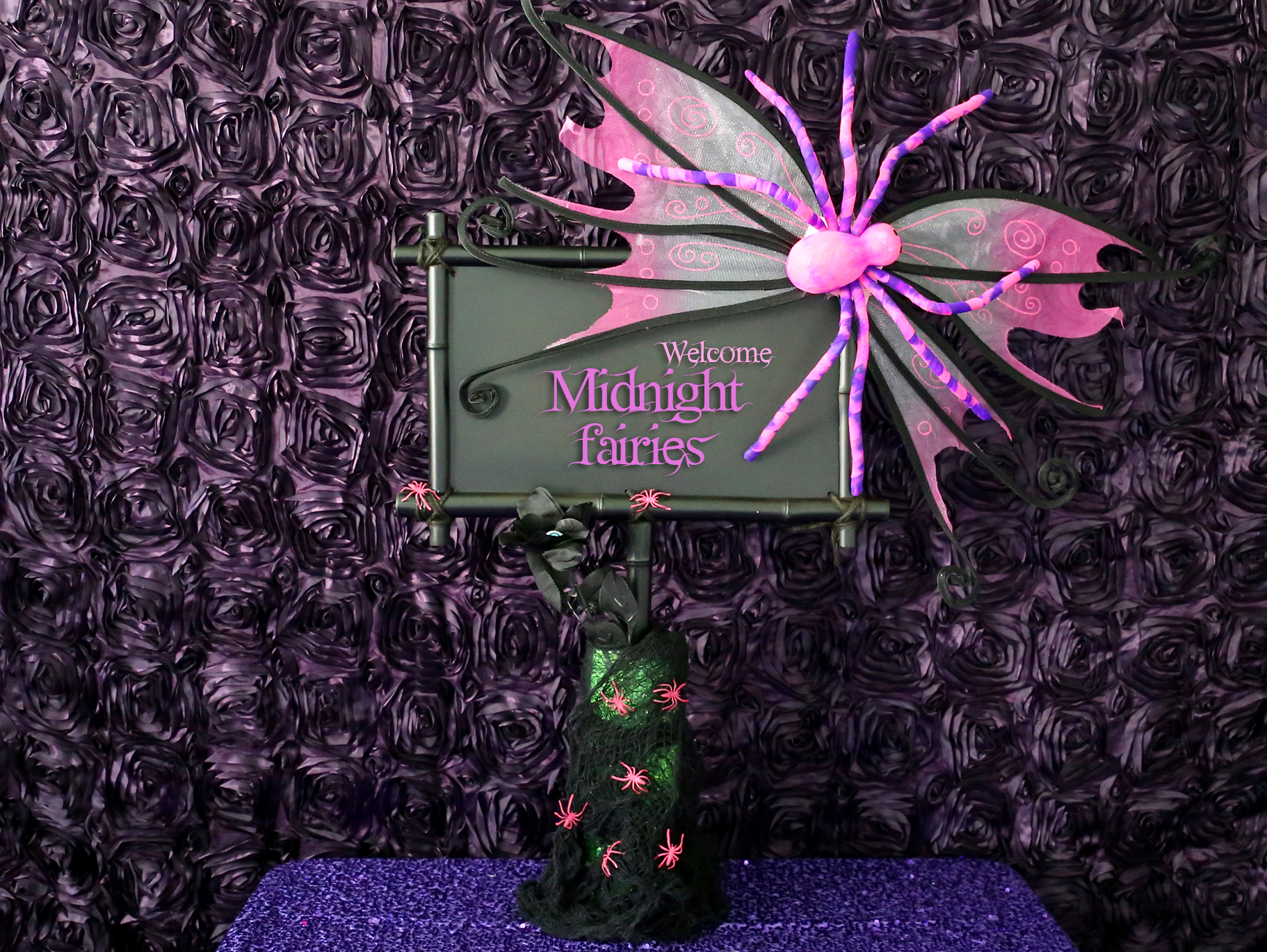 DIY Midnight Fairy Sign
