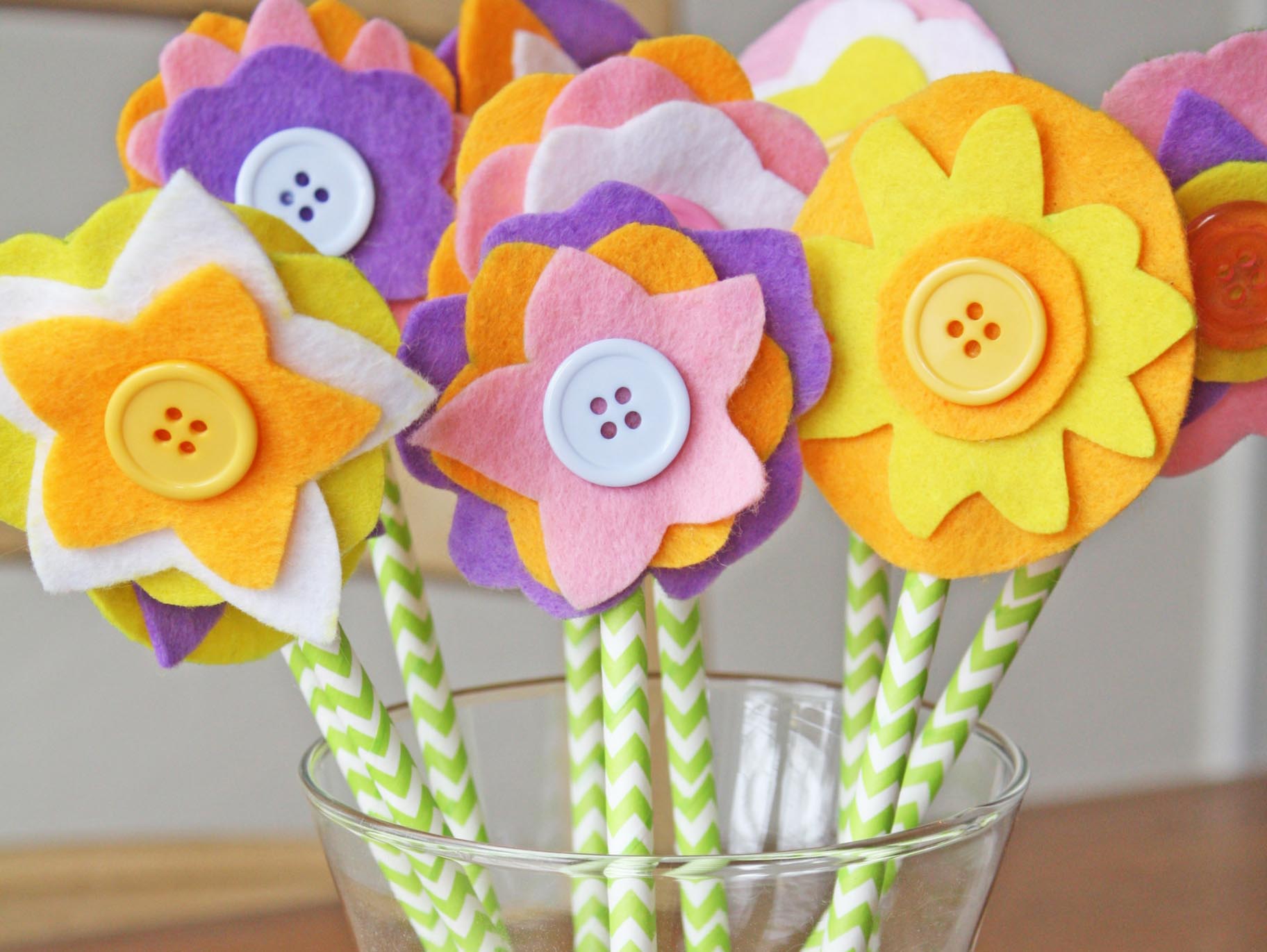 Felt Flower Bouquet