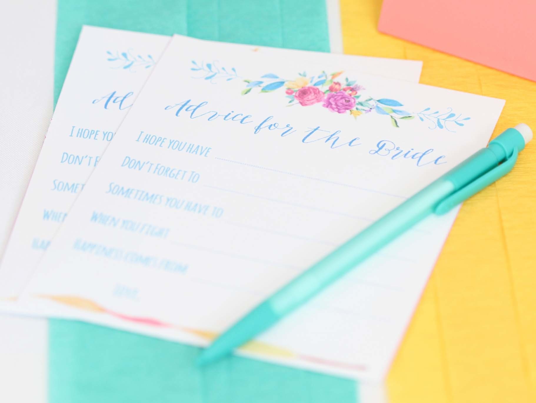 DIY Fiesta Bridal Shower Printables