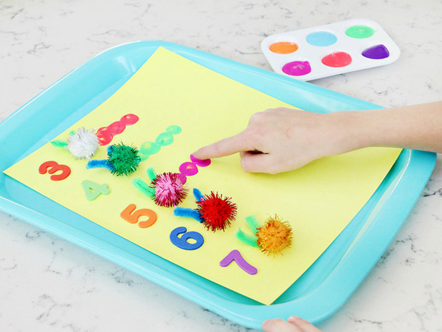 Fingerprint Caterpillar Counting