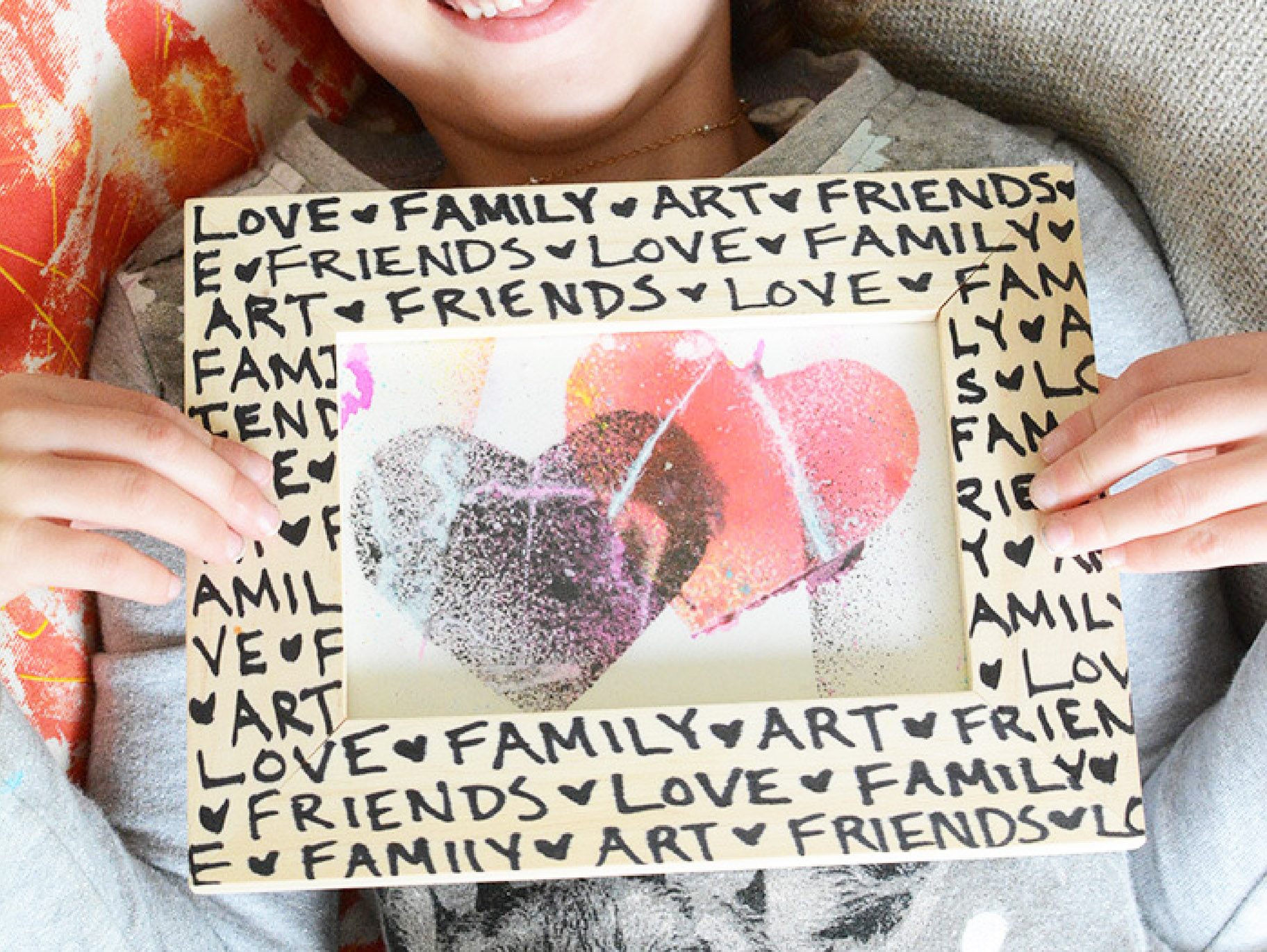 Framed Art Hearts