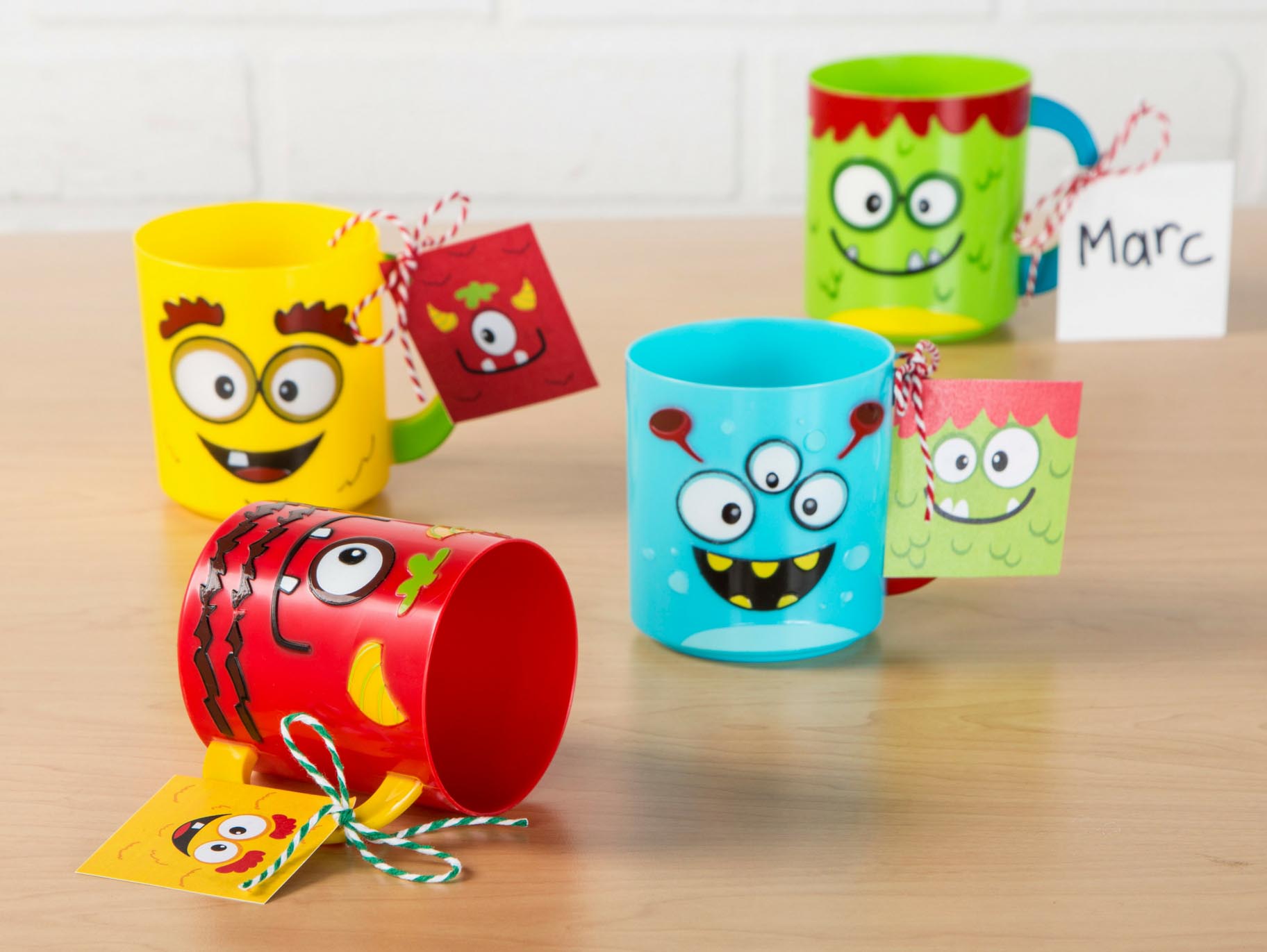Free Printable Monster Party Favor Tag