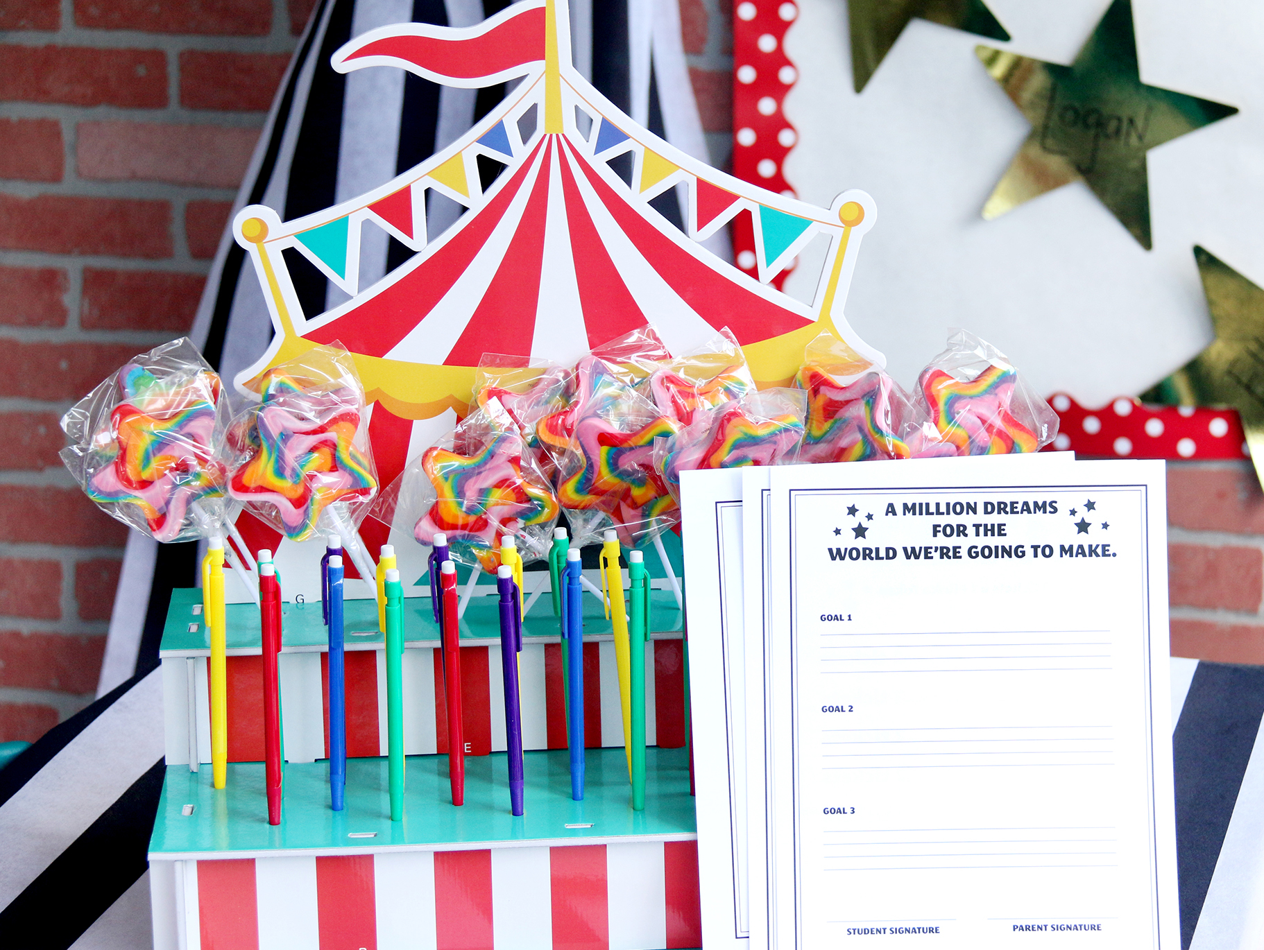 Million Dreams Goal Setting Sheet