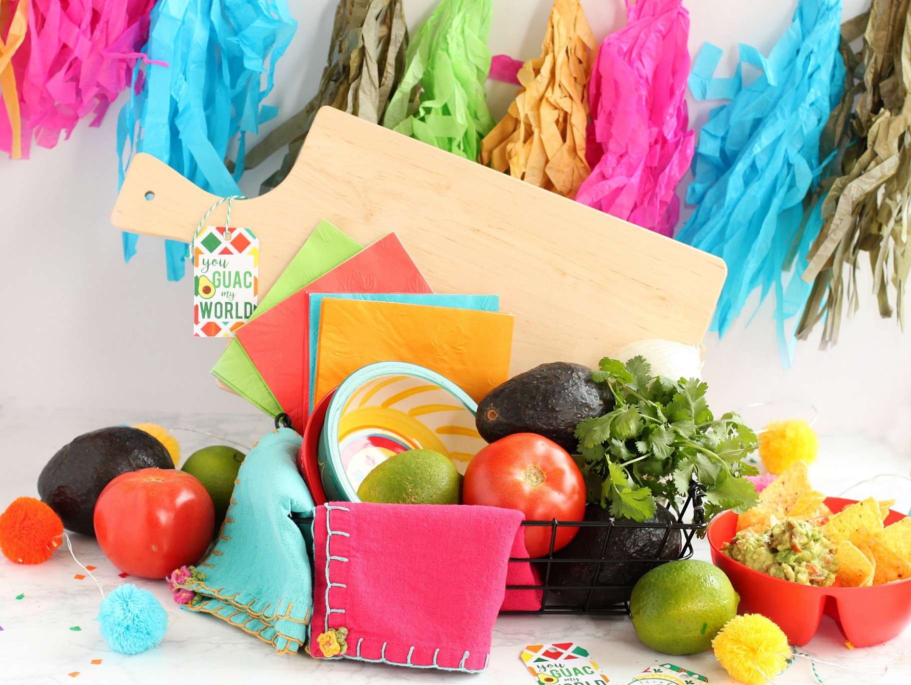 DIY Guacamole Kit Party Favors