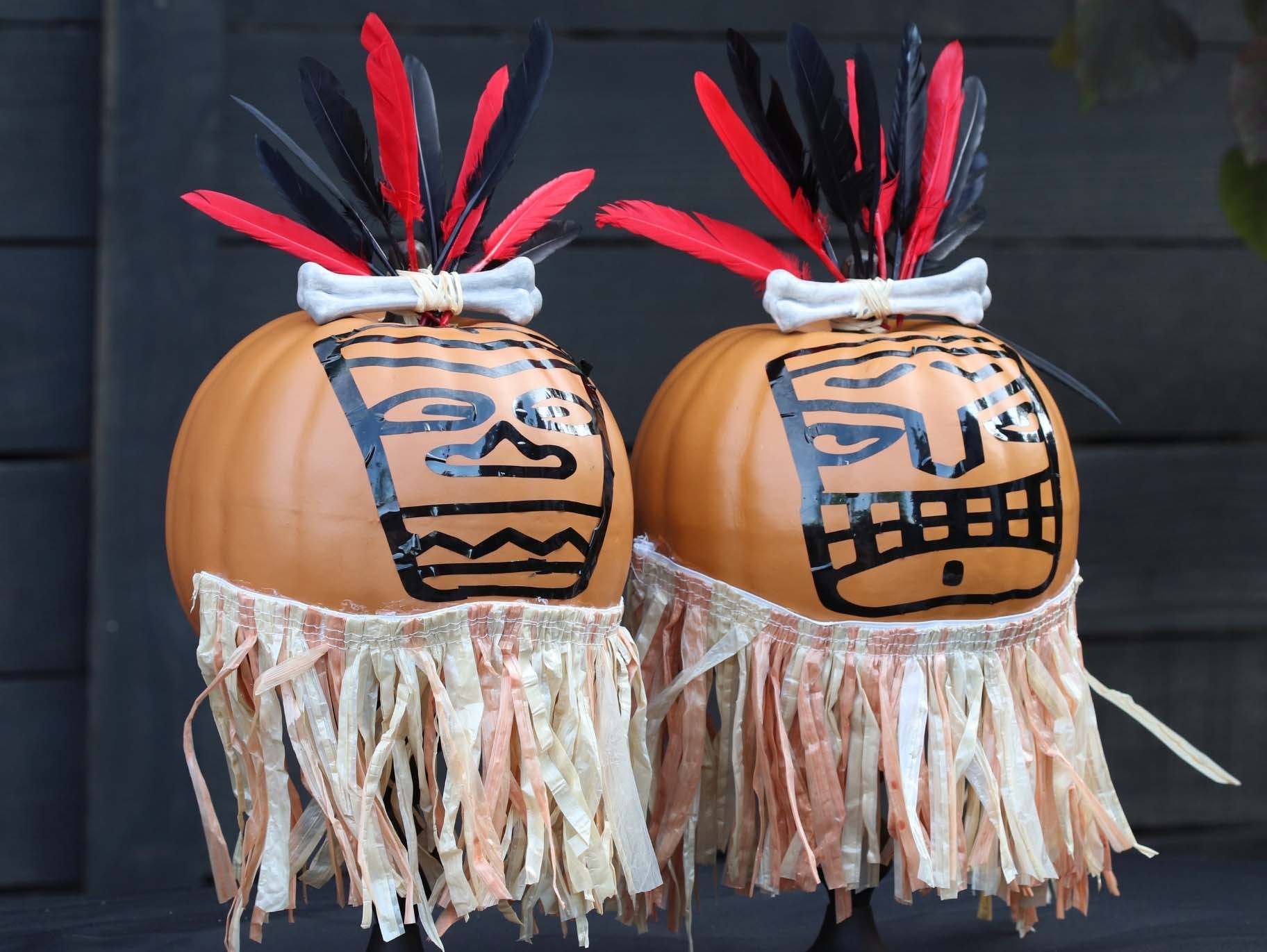 pumpkin tiki