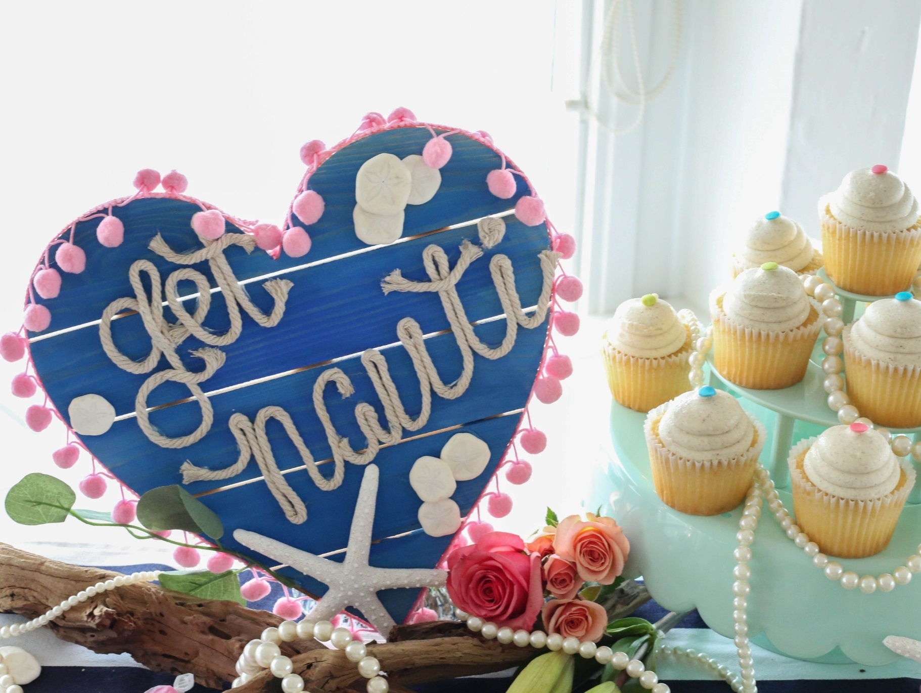 "Get Nauti" DIY Wedding Sign