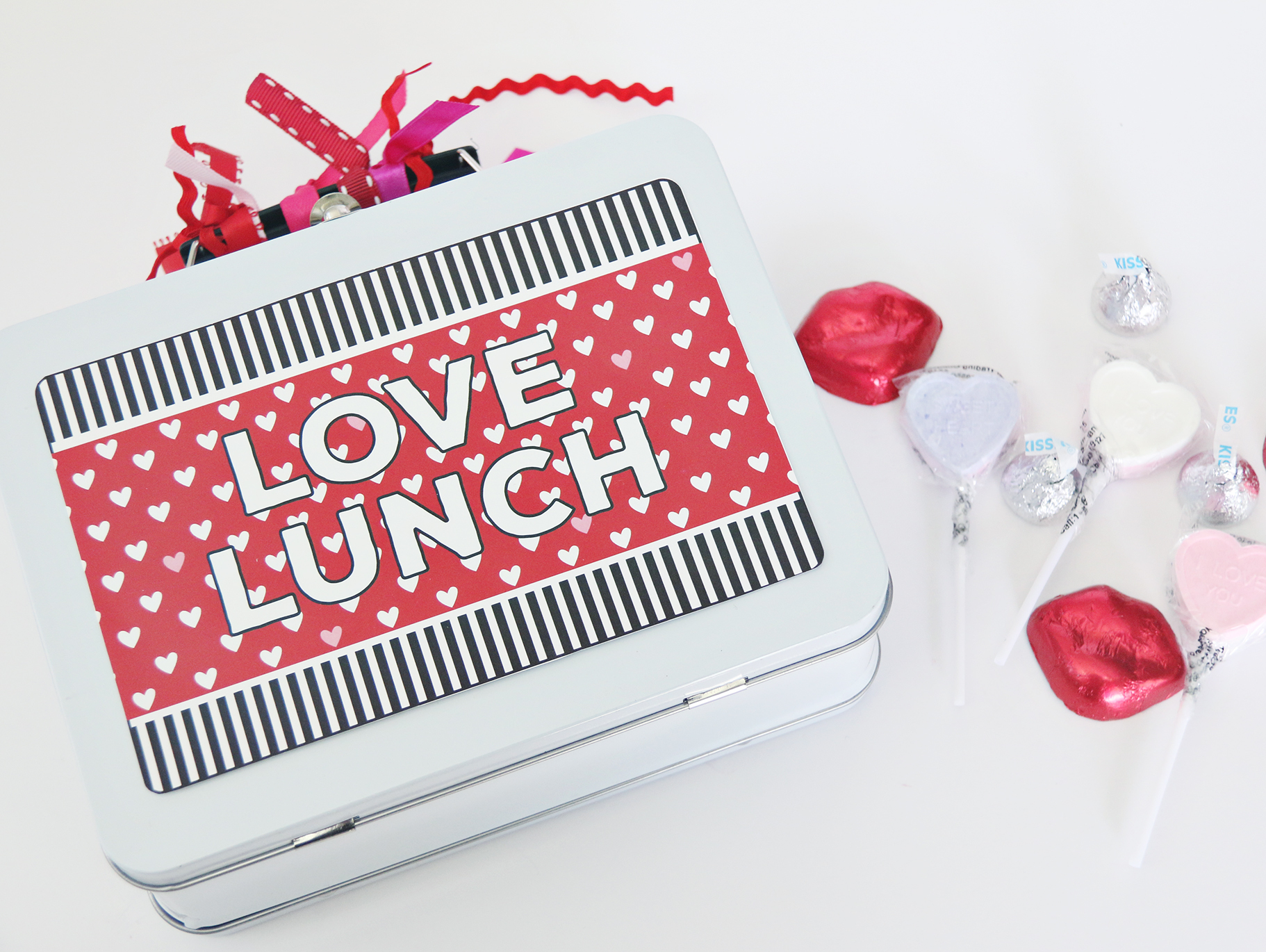 Love Lunch Valentine Favor & Printable