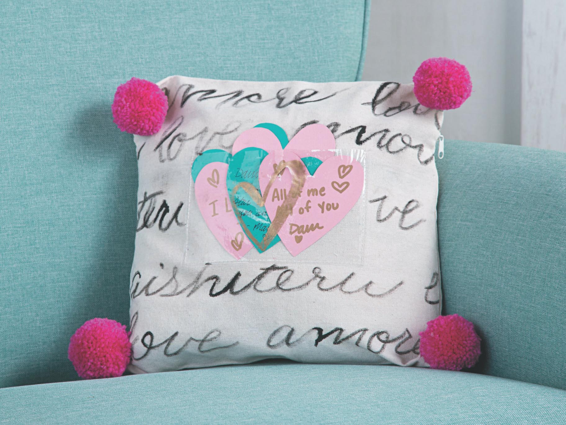  Valentine's Day Throw Pillow Cover The Ladies Love Me
