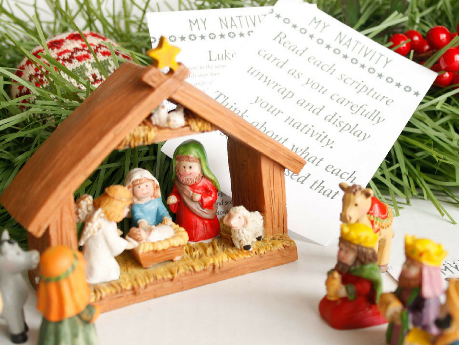 Nativity Scripture Activity