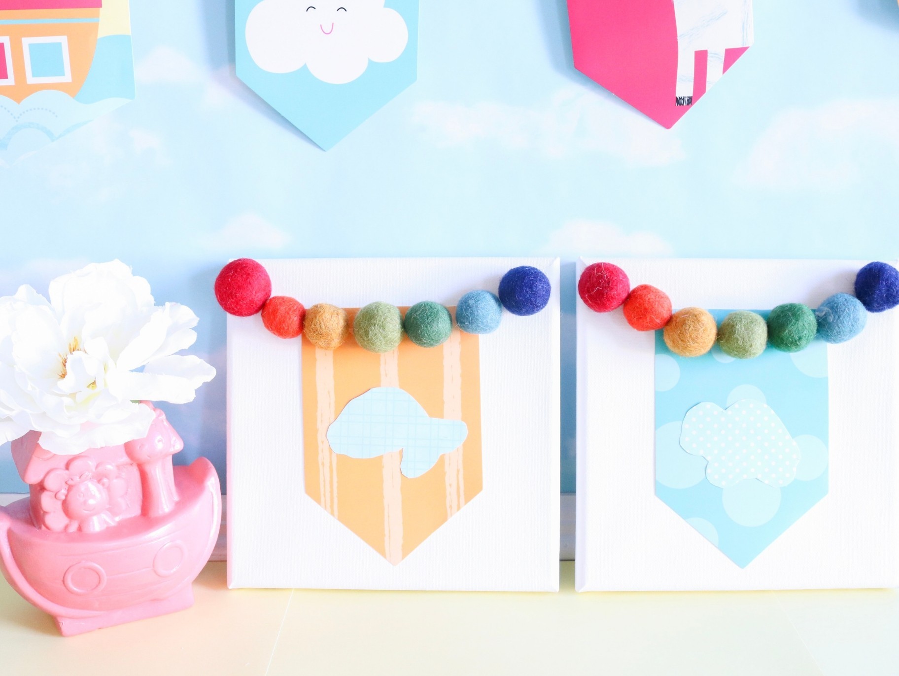Noah's Ark DIY Canvas Art