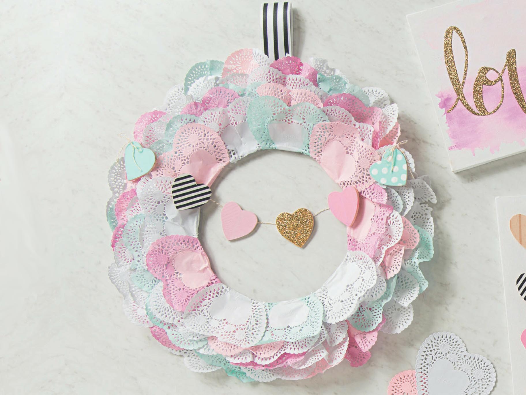 How To Make Paper Heart Doilies for Valentine's Day