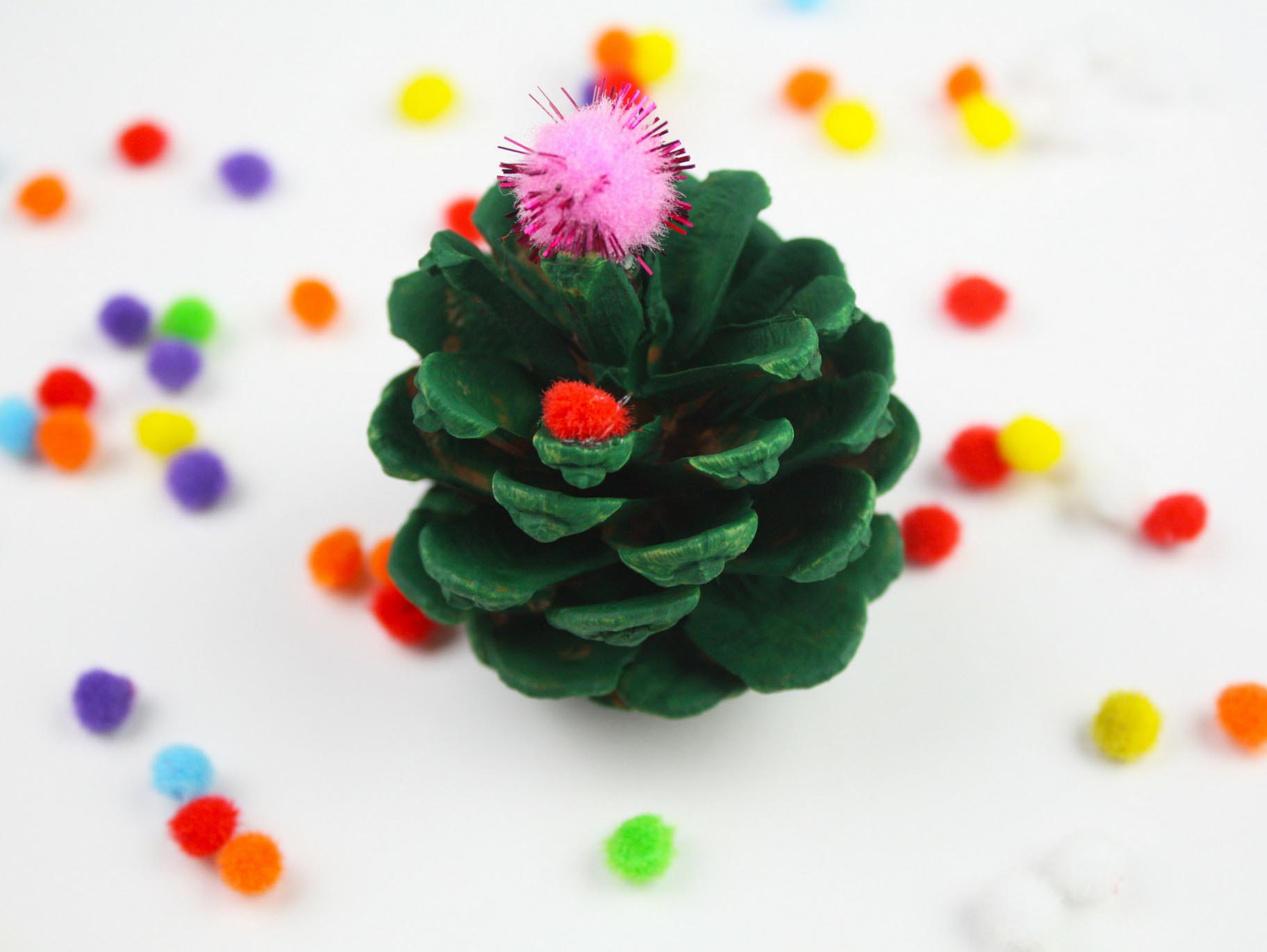 Pine Cone Christmas Tree Craft