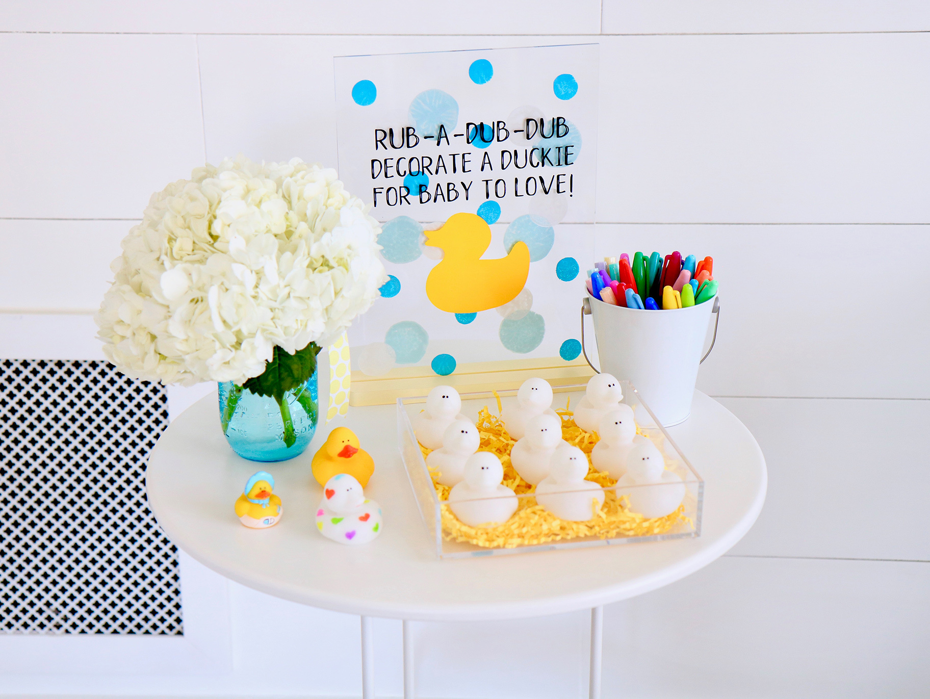 Rubber Duck Decorating Station