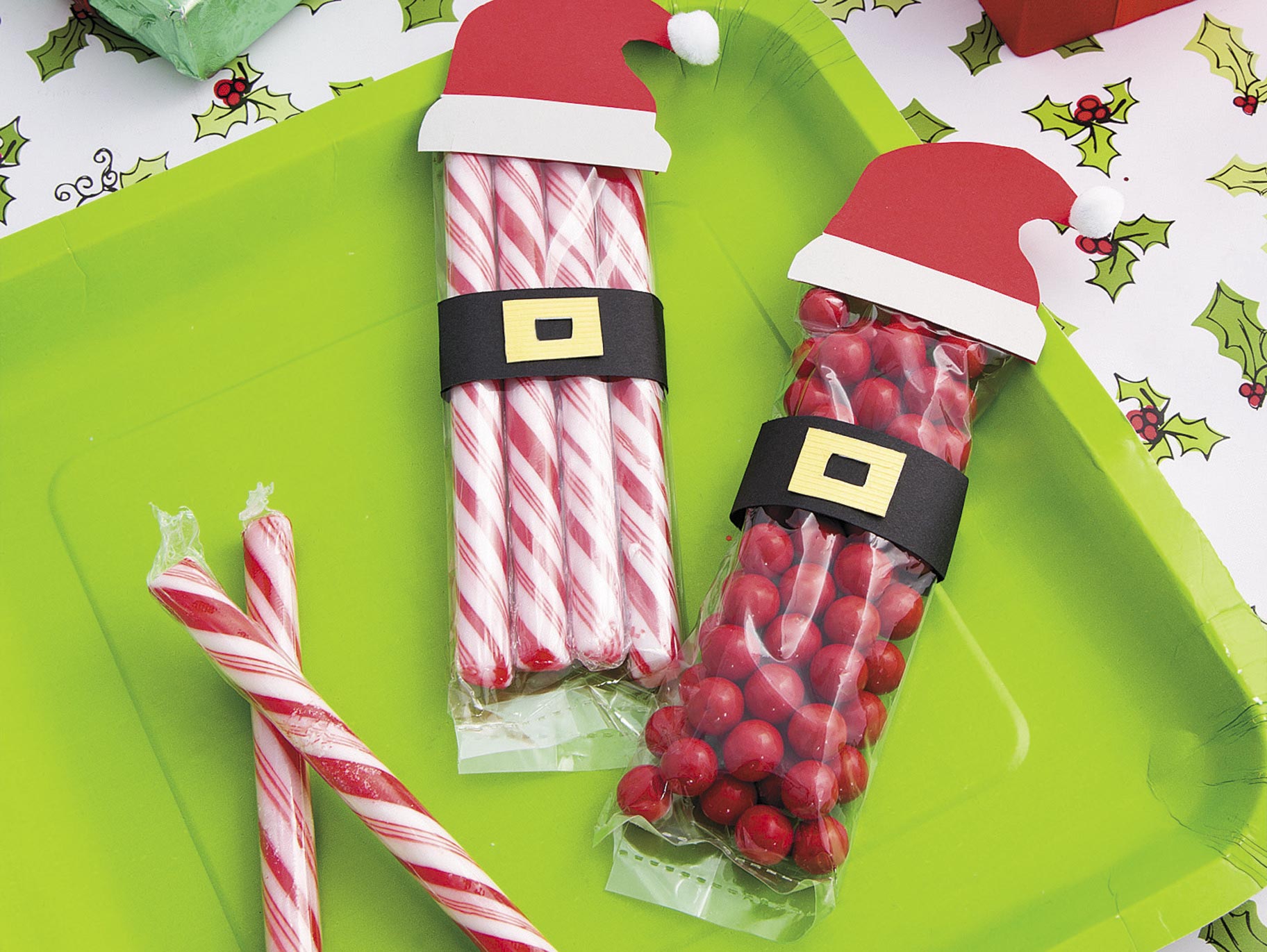 Candy Santa Favor Idea