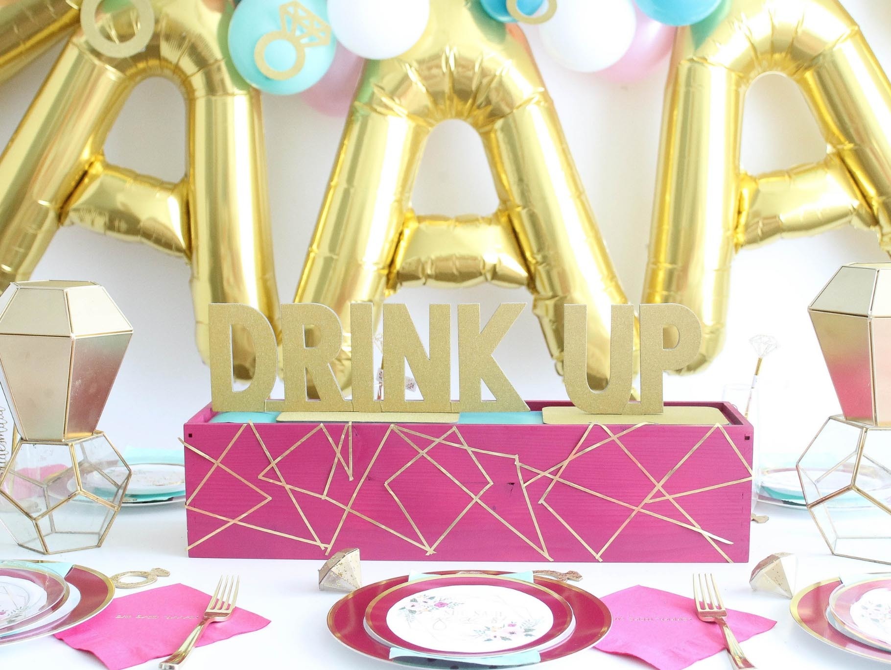 She Said YAAAS DIY Centerpiece