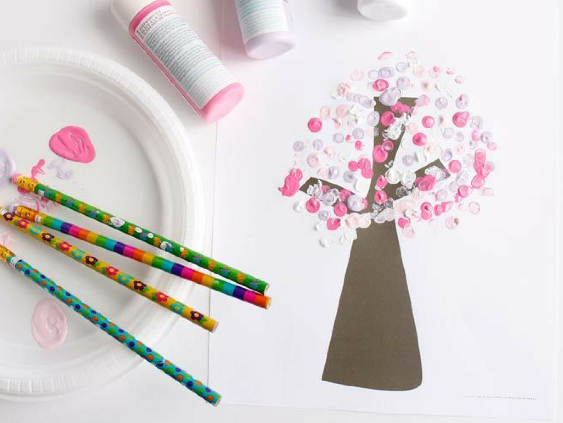 Springtime Blooming Tree Craft | Fun365