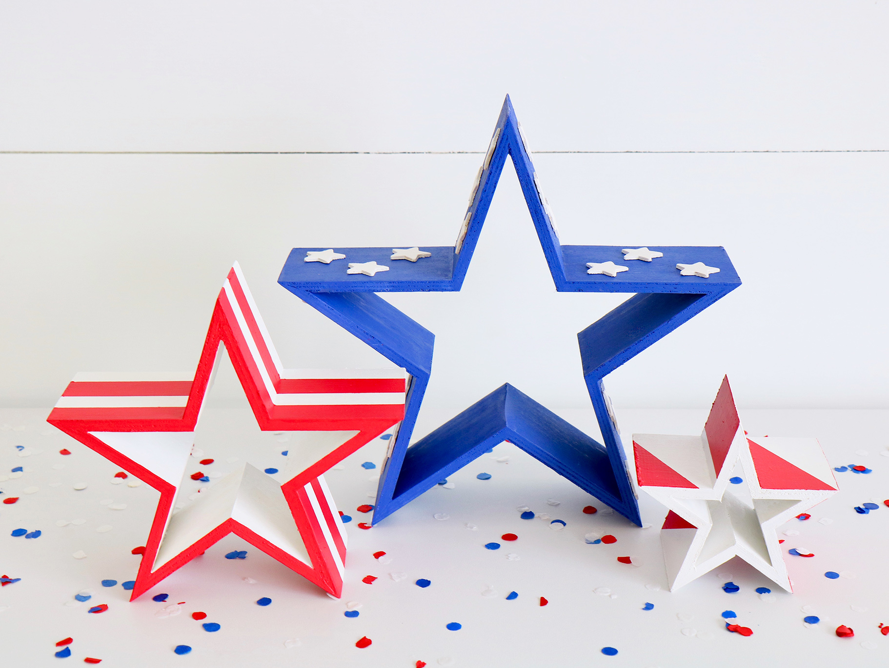 Star Spangled Table Centerpiece